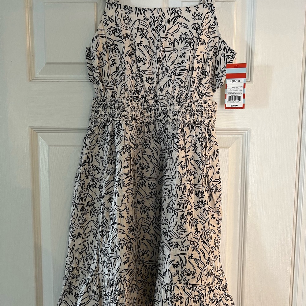 Floral Print Sleeveless Dress